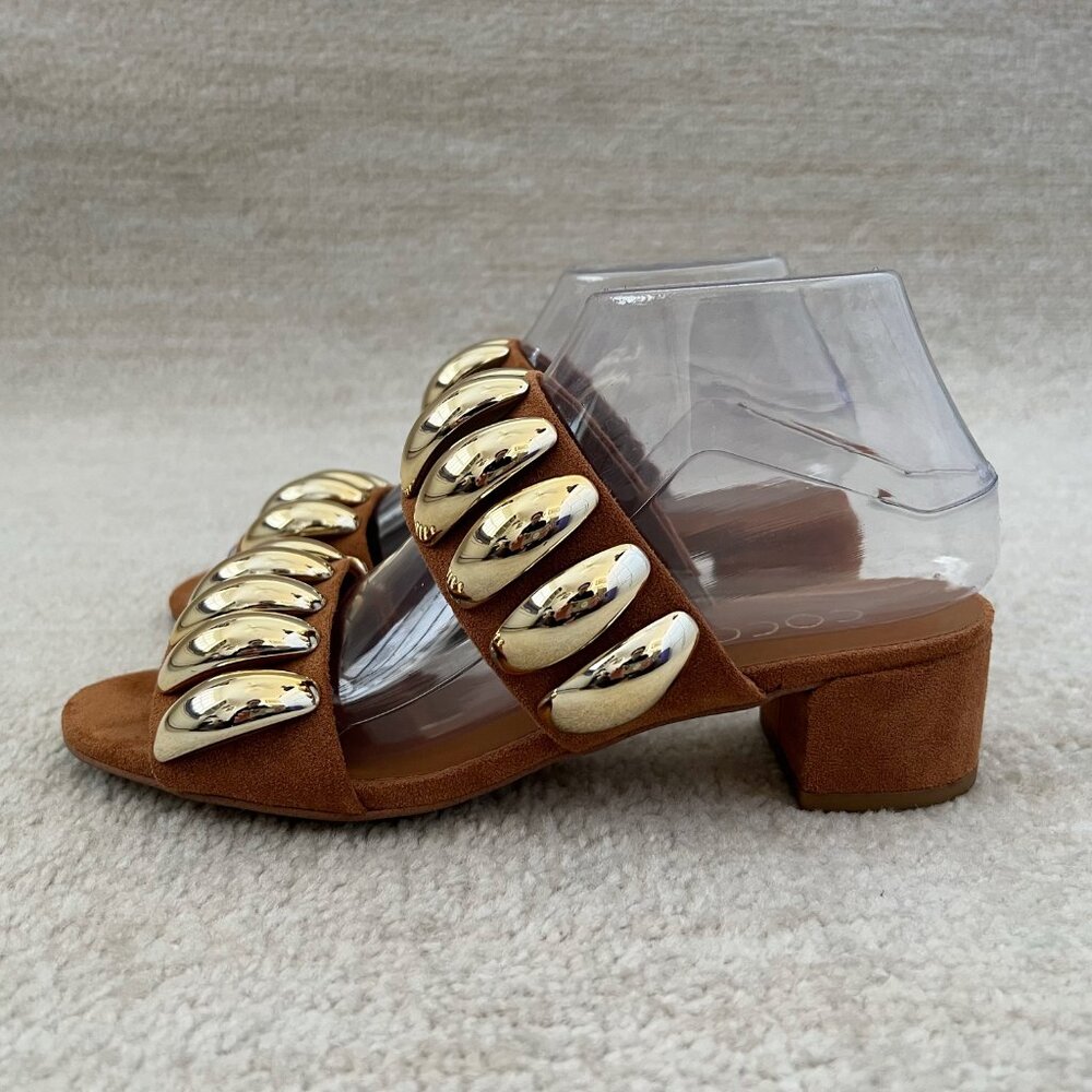 Coconuts by Matisse Dome Chunky Heel Sandals Shoes 7